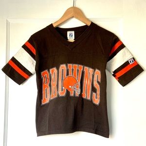 Vintage Cleveland Browns quarter sleeve shirt